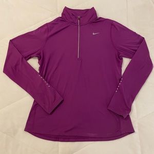 Nike Long Sleeve Running Top - Purple